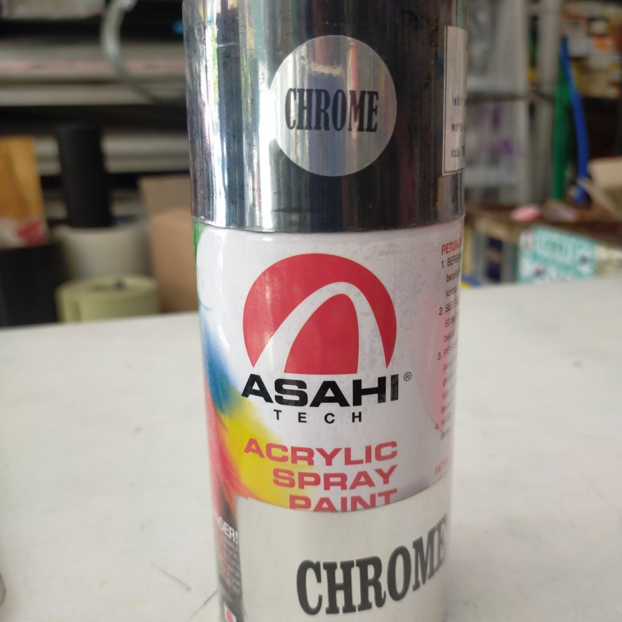 Cat chrome. cat chrome stainless. cat efek chrome kaca. cat semprot