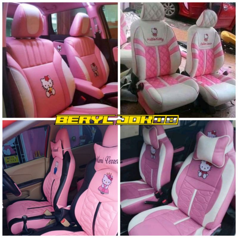 sarung jok mobil karakter cover jok mobil bungkus jok mobil motif karakter semua type mobil ada sema