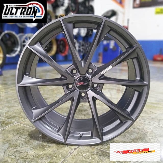 Jual velg racing r19 hsr montana r19 lebar 8,5 pcd 5x114,3 ET42 - velg mobil civic xpander,innova