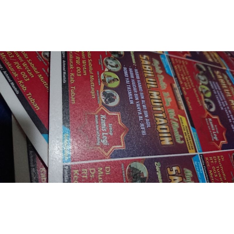 

Stiker custom (Tahan Air)