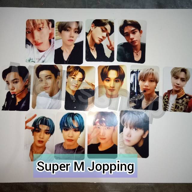 (BISA SATUAN) Super M Jopping Photocard Kpop