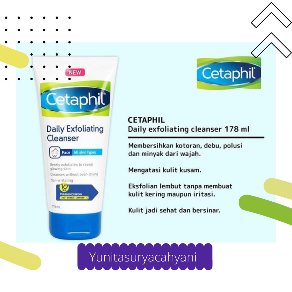 Cetaphil Daily Exfoliating Cleanser 178 ML