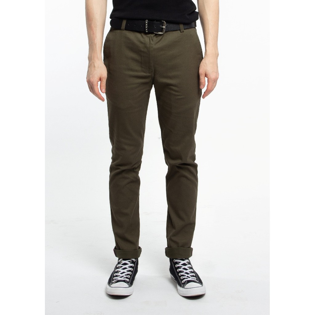  Erigo  Chino  Pants Ata Olive Shopee Indonesia