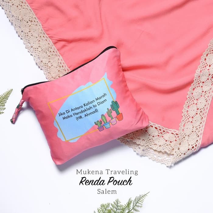 MUKENA BALI TASIK - MUKENA RAYON DEWASA TRAVELING POUCH