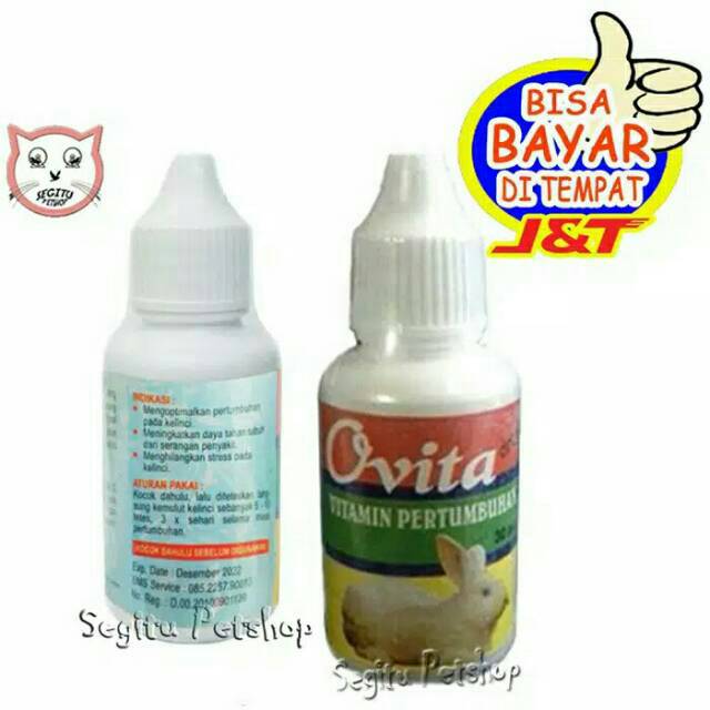 Vitamin Kelinci Untuk Pertumbuhan OVITA