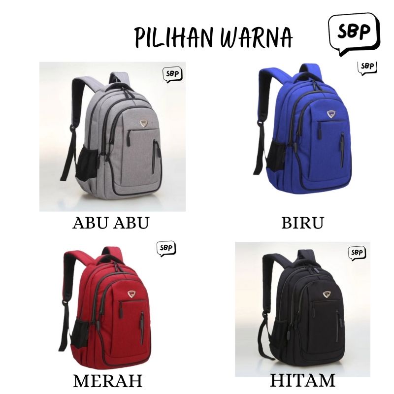 Tas Ransel - Backpack Laptop Stylish Cowok  Terbaru 2022