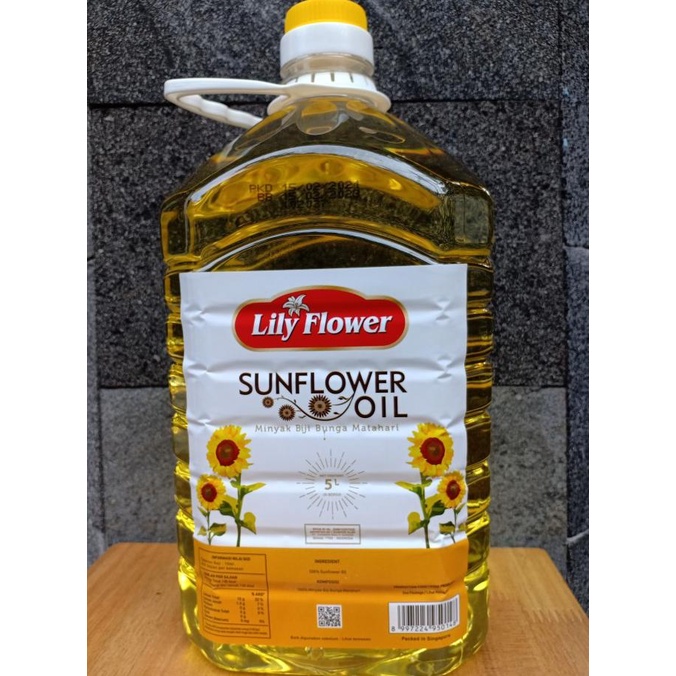 

BAYAR DITEMPAT Lyli Flower Sun Flower Oil 5 Ltr STOK TERBATAS