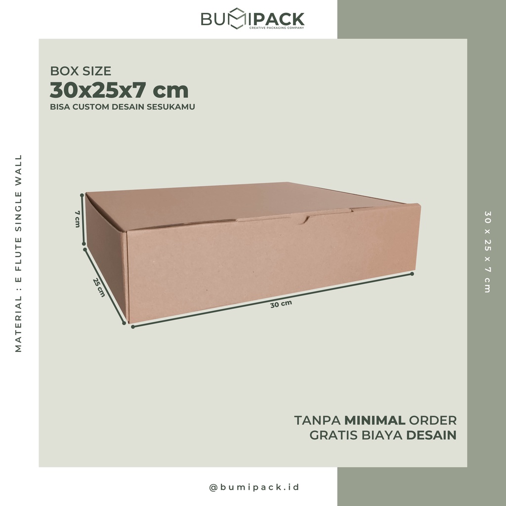 

Kardus packing box hampers kardus hampers dus packing box packing box packaging - Box 30x25x7 cm