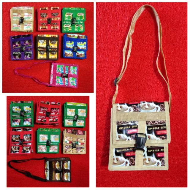 Souvenir Daur Ulang Tas Selempang Daur Ulang Murah