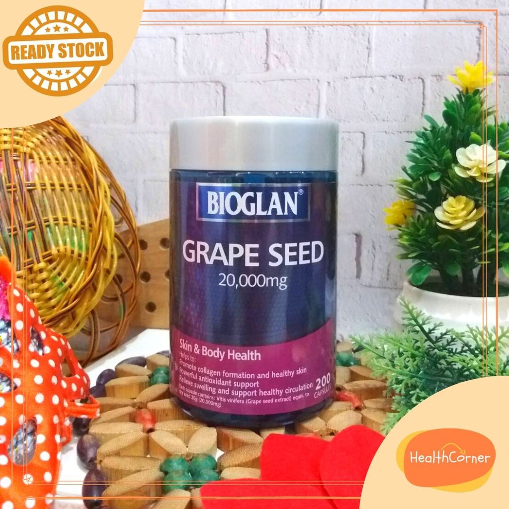 Bioglan Grape Seed 20,000mg 200caps