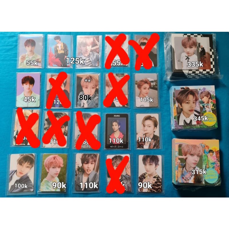PC Photocard Album dan PC Kihno only Jisung NCT Dream
