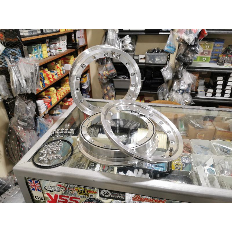 Velg Tubeless Modular Ring 10 GScooter Polish cnc Vespa Classic PX PXE Excel Spartan Sprint PTS Spec
