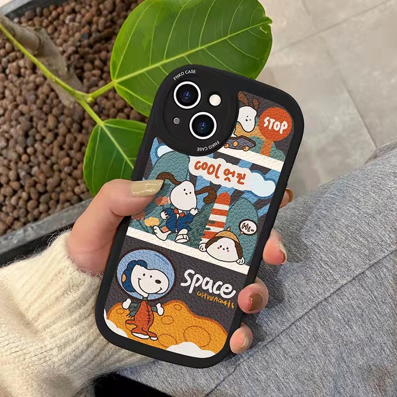 Casing Soft case Tpu Motif Kartun Untuk iPhone 13 / 13pro / 13prm / 11 / 7Plus / 8Plus / Xr / XS / 13 / 12pro Max