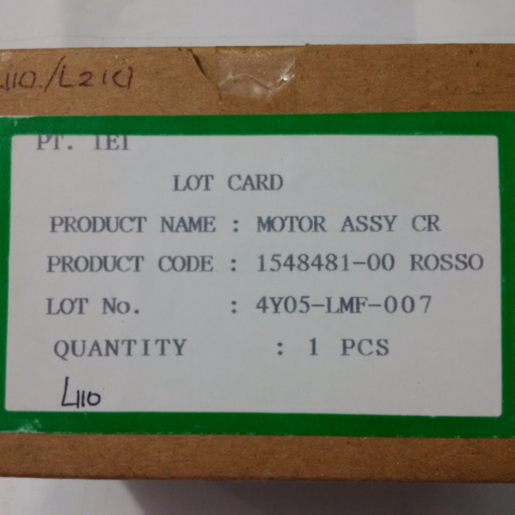 Motor Carriage Epson L110 / L210 / L300/L310/L350/L355  Dinamo Motor Penggerak Print Head Printer