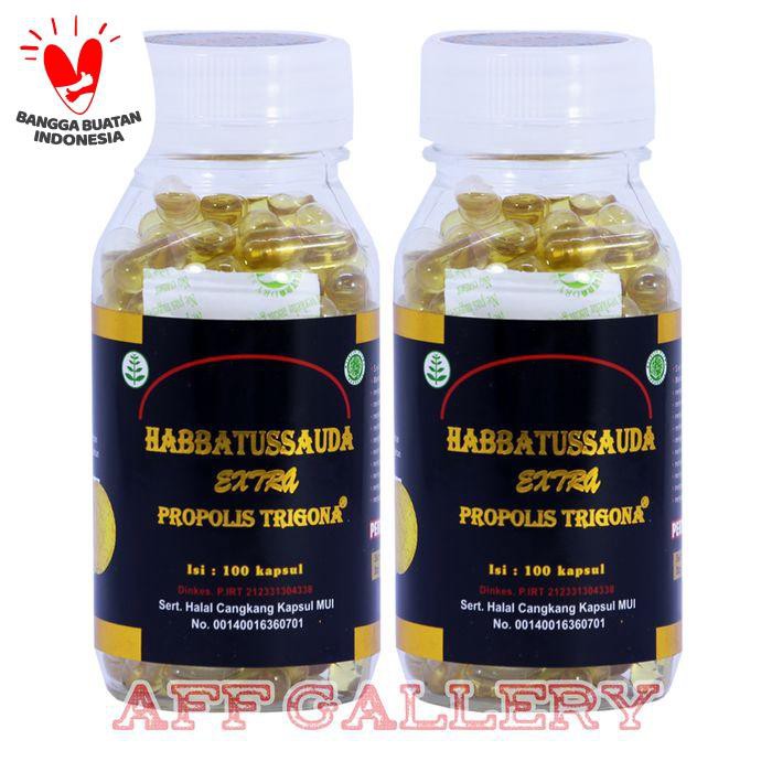 

Habbatussauda Extra Propolis Trigona 100 Kapsul Ums | Habatussauda