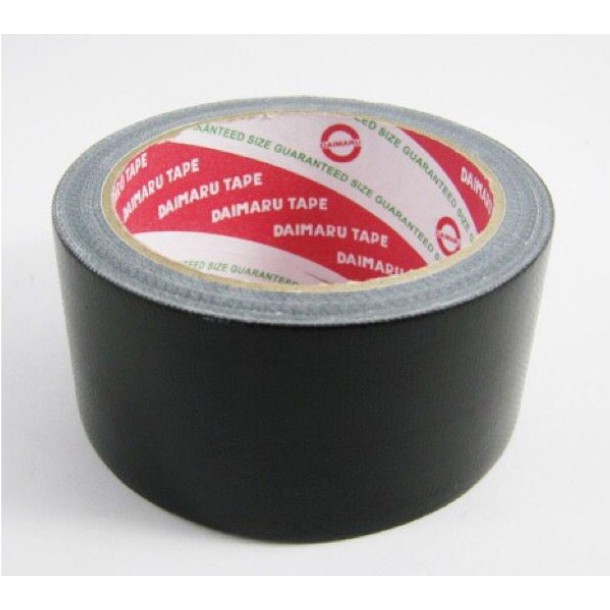 

Lakban Hitam Kain Daimaru 2 inch / 48 mm x 12 m