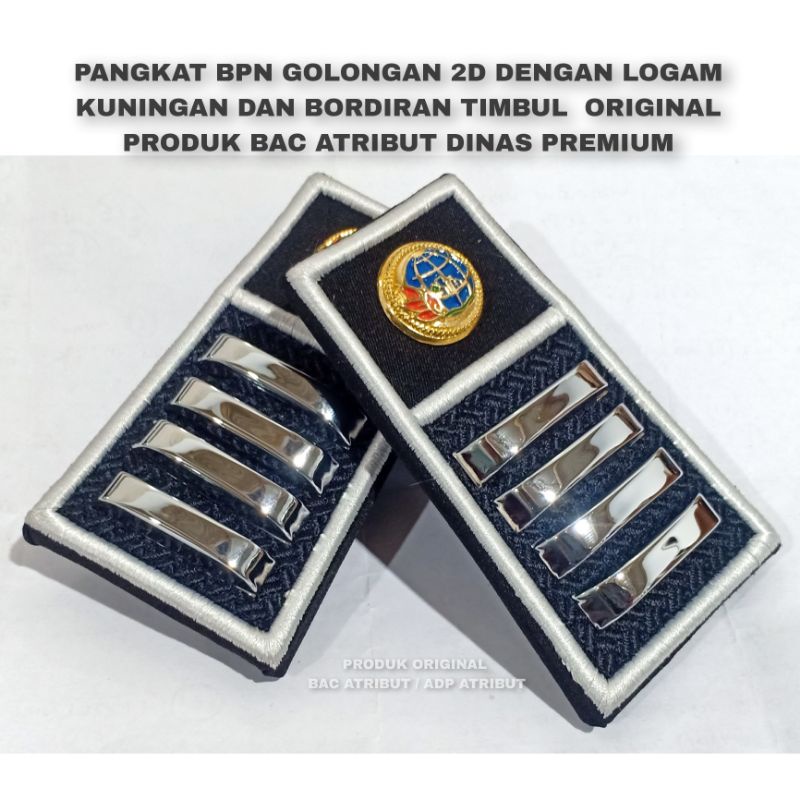 Pangkat ATR/BPN GOLONGAN 2D PREMIUM pangkat Bpn