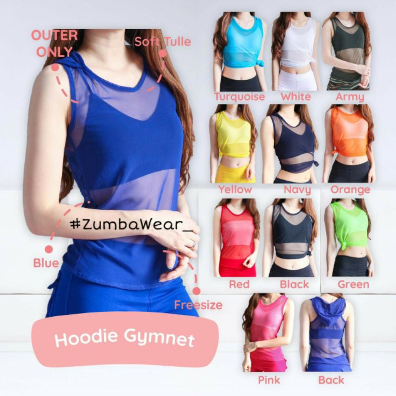 Hoodie Gymnet / BAJU SENAM (Luaran aja) [STOK CHAT ADMIN]