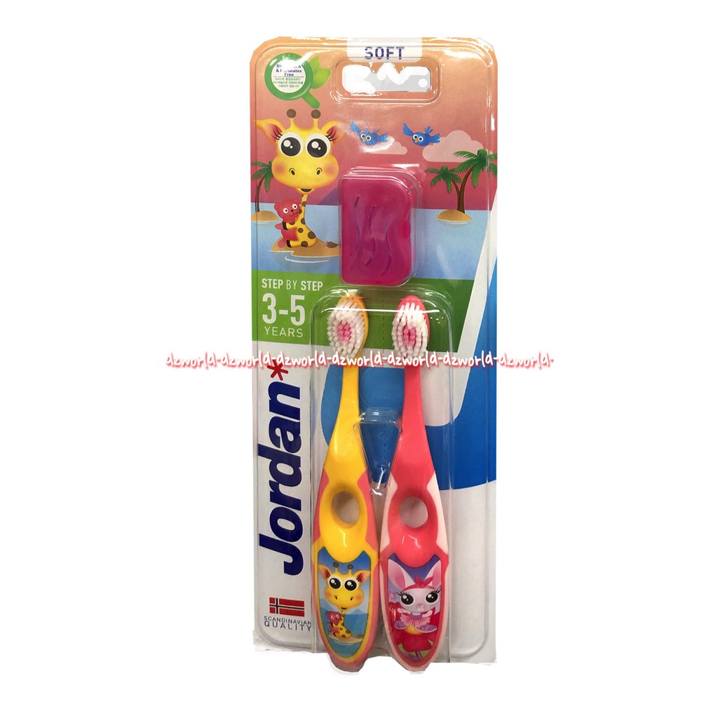 Jordan Step by Step 3-5 years Sikat Gigi Anak Bayi Balita Toothbrush Yordan Tooth Brush