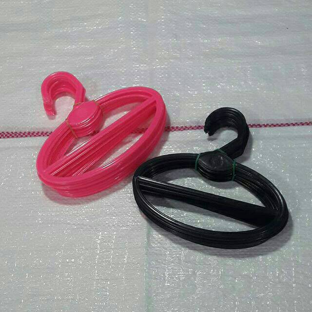 Gantungan kerudung oval warna (isi 12 pcs)