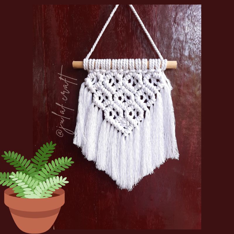 Hiasan dinding macrame/ gantungan dinding | 003