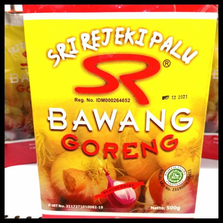

DISKON TERBATAS !!! BAWANG GORENG KHAS PALU SRI REJEKI 500GR TERLARIS
