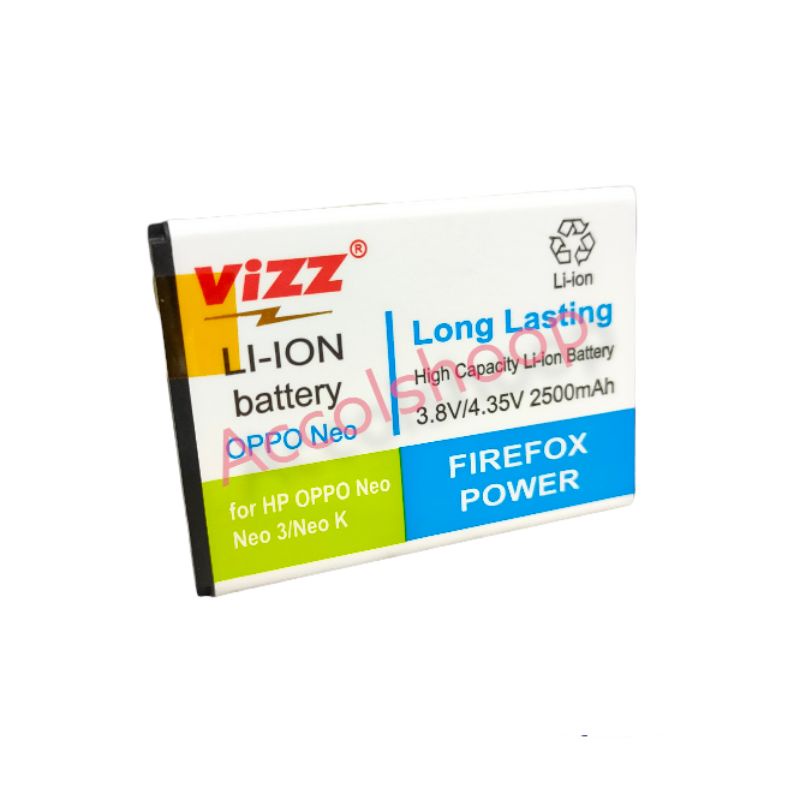 Baterai Batre Vizz Neo / Neo K / Yoyo / Neo 3 / BLP565 / R831K / R2001 ORIGINAL Vizz