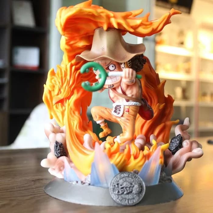Jual Murah Tsume One Piece Usopp Fire Phoenix Battle Version PVC Statue Figure