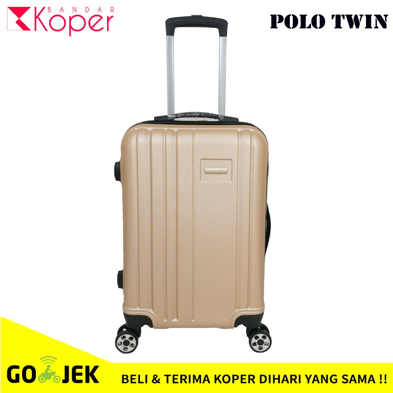Koper Polo Twin 1638 Kabin Size 20 Inch Gold