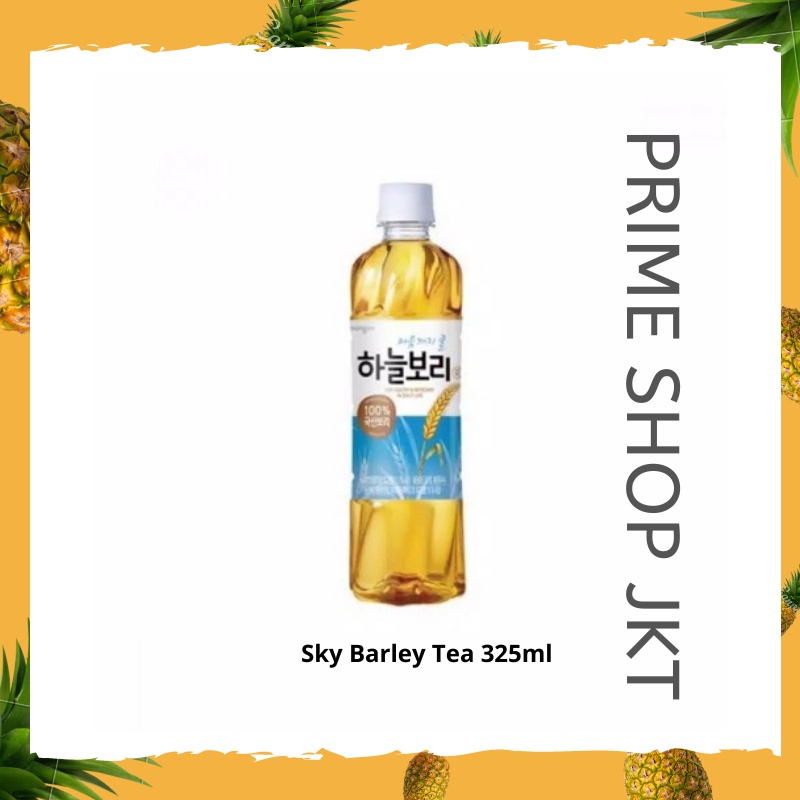 

Woongjin Sky Barley Tea 325ml Minuman Teh Barley Korea Botol