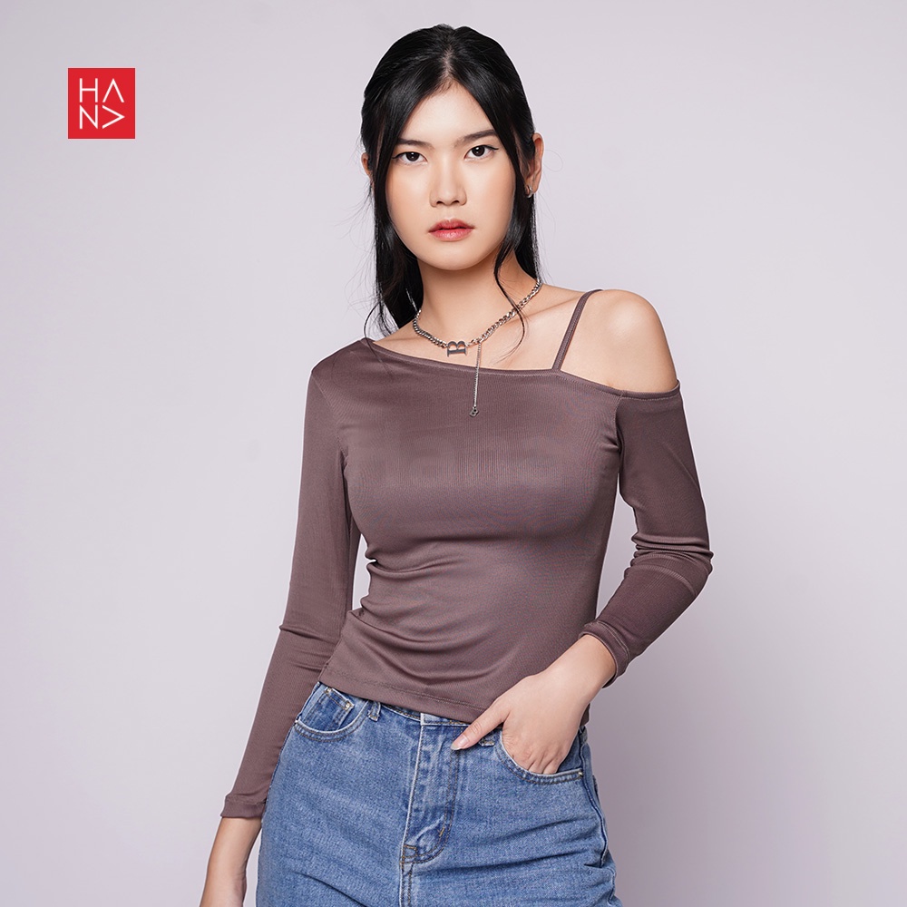 HanaFashion JKT - Lize Top Long Sleeve / Atasan Wanita Lengan Panjang - TS436