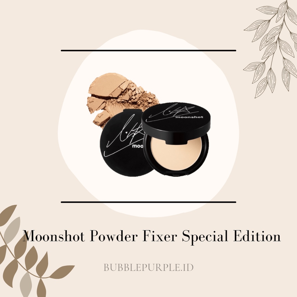 [NEW] Moonshot Powder Fixer Special Edition Lisa Shade 301 Sand Beige SPF27, PA++ (100% Original) Co