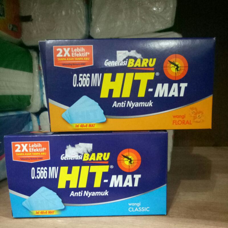 Hit mat isi ulang isi 48+6 mat