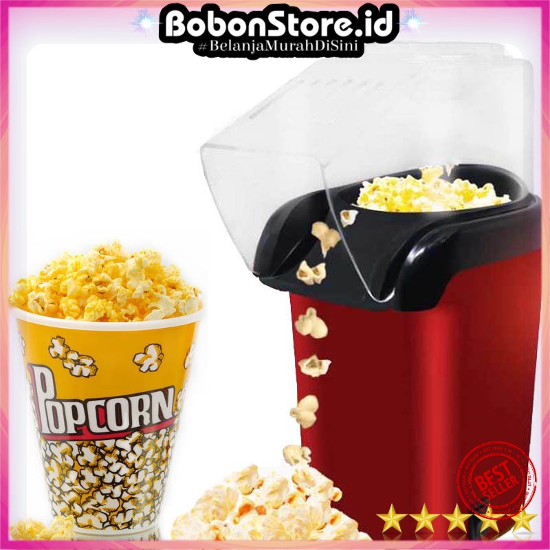 Mesin Pembuat Popcorn Otomatis / Mesin Popcorn Elektrik / Popcorn Maker / Pembuat Popcorn Mini