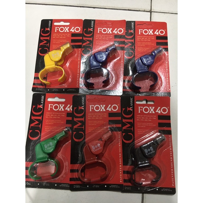 

Peluit fox 40 dan fox 80 Made in canada