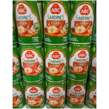 

Sarden ABC Cabai 155g