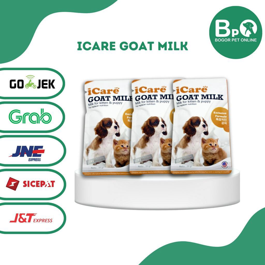 Icare Pets Goat Milk Cats and Dog Susu Hewan