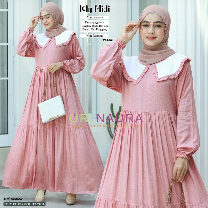 Lely Midi Dress Ori by Ori Naura