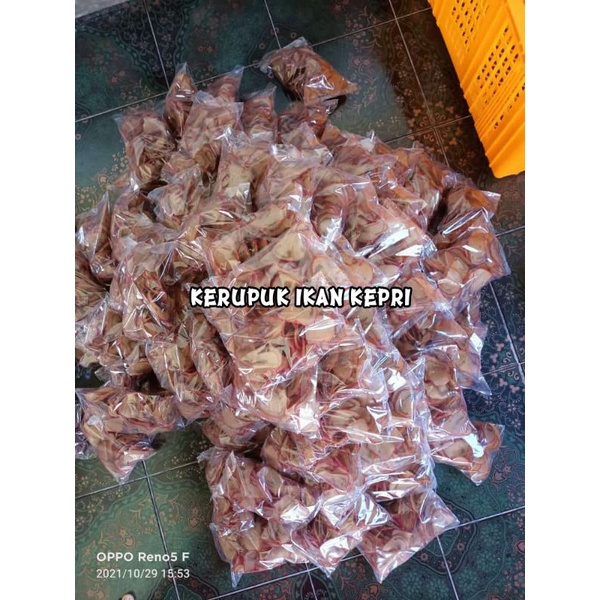 Kerupuk Mentah Kepri Asli Ikan Tongkol/simbok