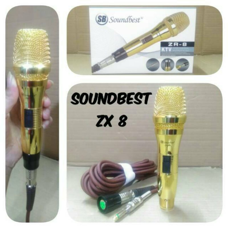 Mic kabel mik kabel Soundbest ZR 8. original