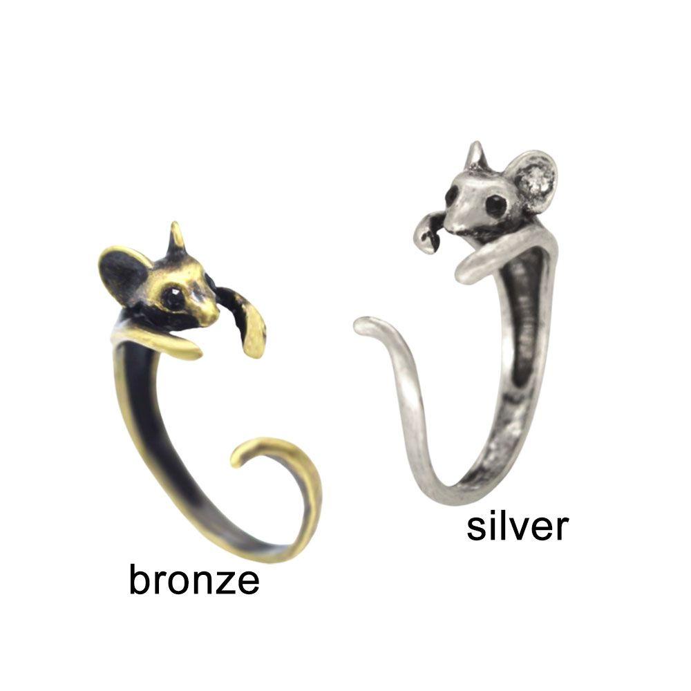 Preva Cincin Ladies Gift Animal Adjustable Vintage