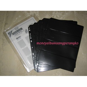 Refill Album Prangko 4 Baris, refill album Perangko, refill Filateli