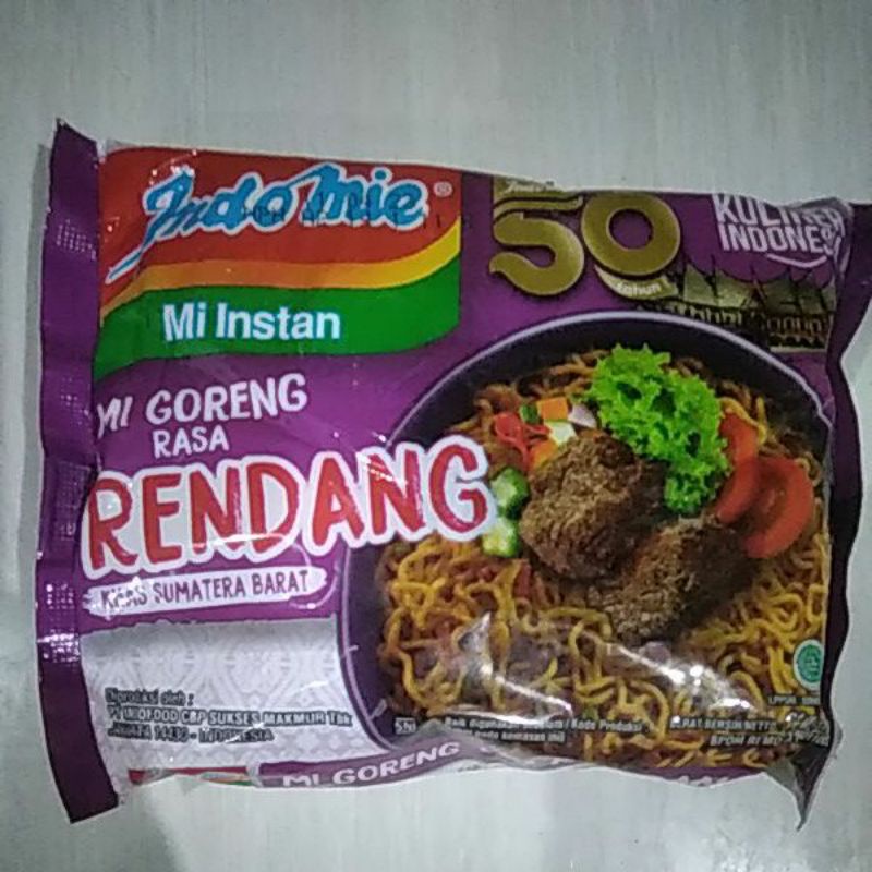 

indomie rendang