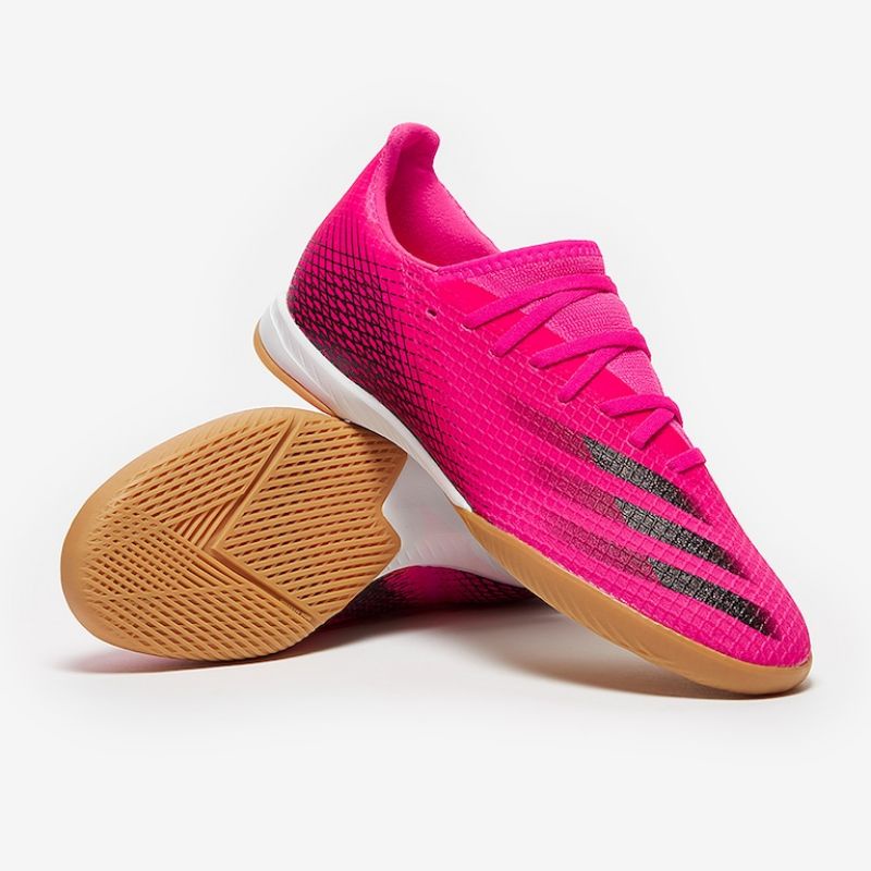 SEPATU FUTSAL ADIDAS X GHOSTED 3 IN SHOCK PINK