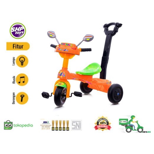 Mainan Anak Sepeda Roda Tiga Tricycle Bike SHP Toys - LB 621