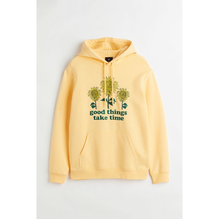 Hoodie H&amp;M SUNFLOWERS Good Things take me