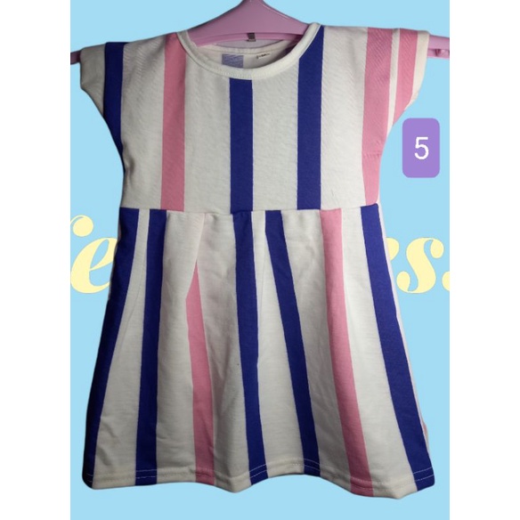 dress baju anak casual perempuan umur 1 sampai 2 tahun bisa COD