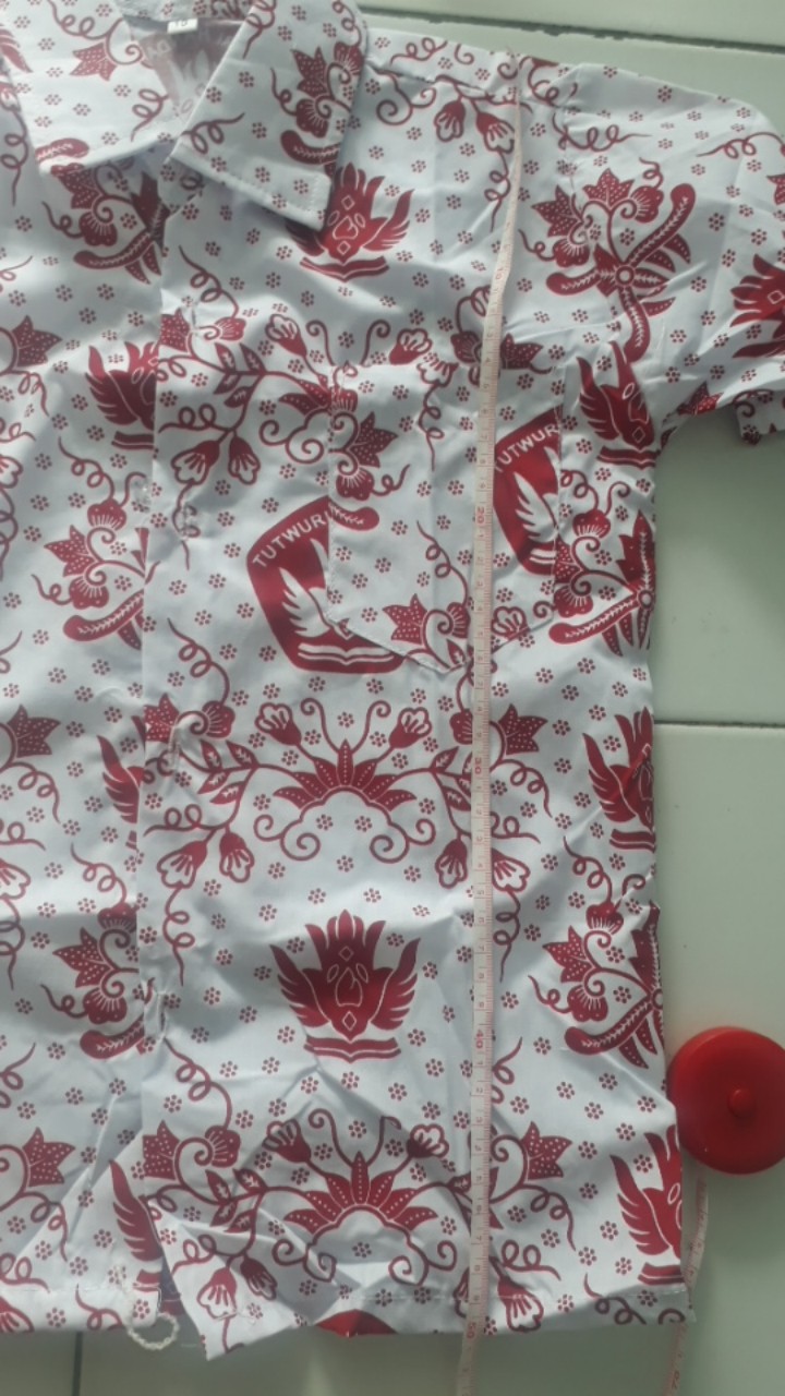 Baju Seragam Batik Sd Pendek