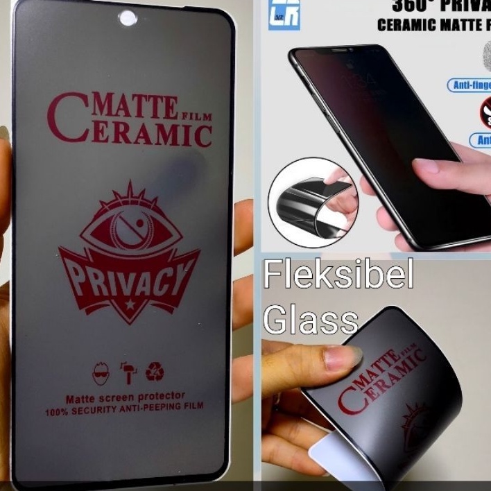 Tempered Anti Gores Privacy Ceramic Matte Anti Spy TG OPPO A1k/A3s/A7/A5s/A11k/A12/A15/A15s/A16/A16e/A16k/A17/A17k/A31 2020/A37/A5 2020/A9 2020/A52/A92/A33 2020/A53s/A54/A54s/A55/A57/A57s/A71/A74/A77s/A78/A83/A93/A94/A95/A96/F1s/F5/F7/F9/F11/F11 PRO