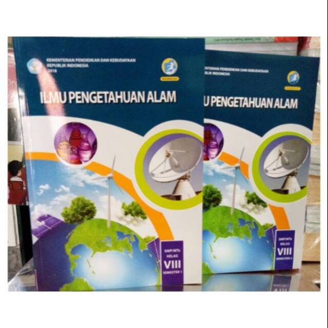 PAKET 2 BUKU ILMU PENGETAHUAN ALAM ( IPA ) SMP KELAS 8 SEMESTER 1 & 2 REVISI 2017
